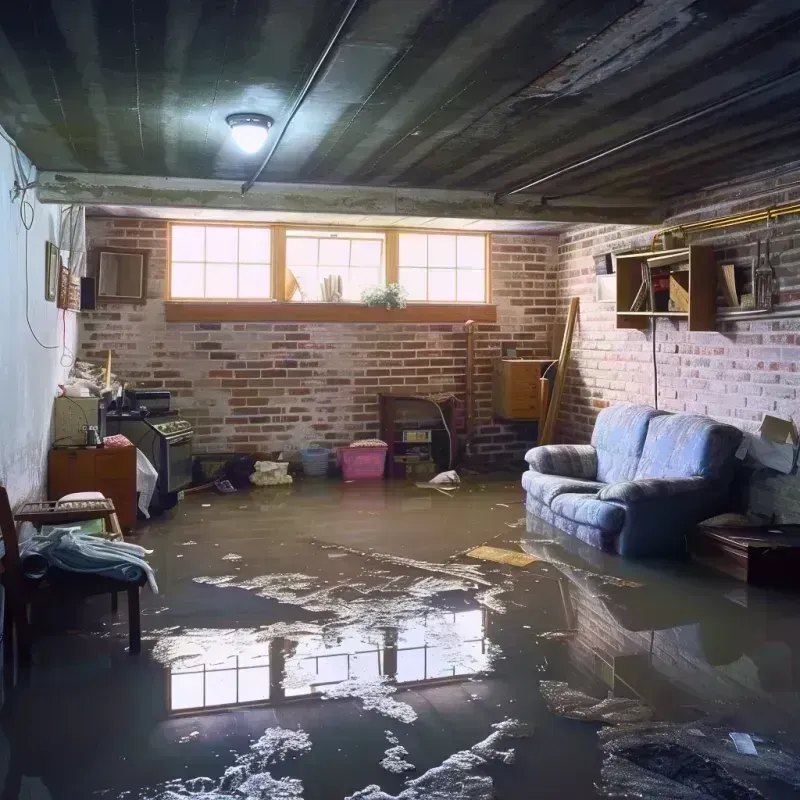 Flooded Basement Cleanup in Marshall County, TN